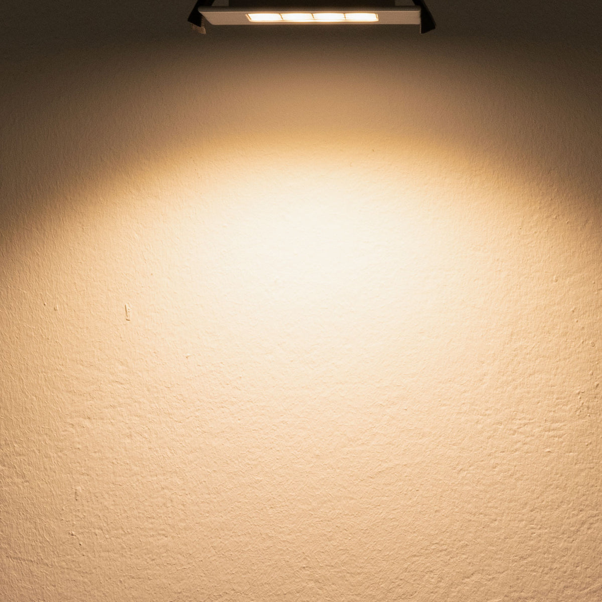 LED Downlight Prism, glare-reduced, 10W, IP54, warm white, dimmable