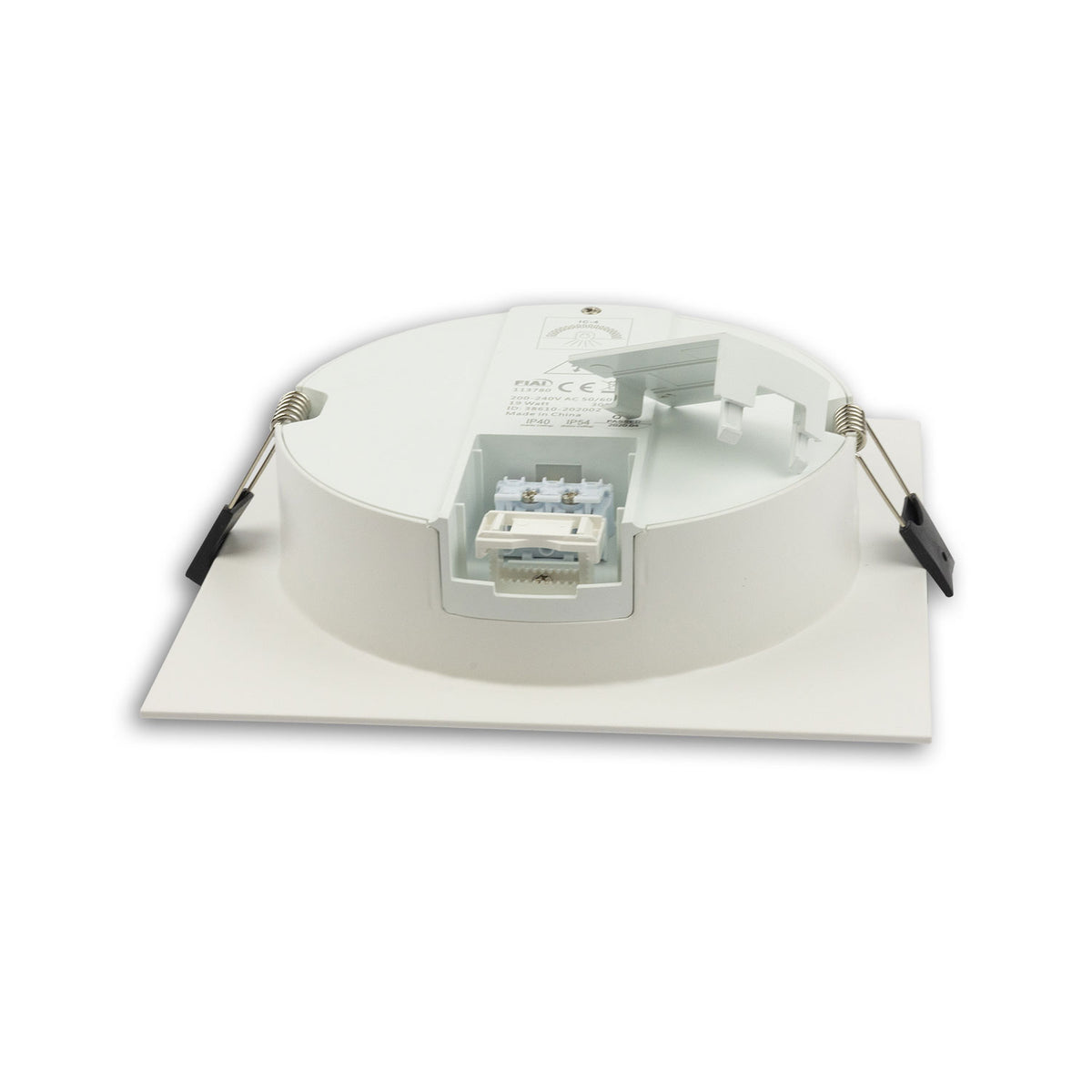 LED Downlight Prism, glare-reduced, 18W, IP54, neutral white, dimmable