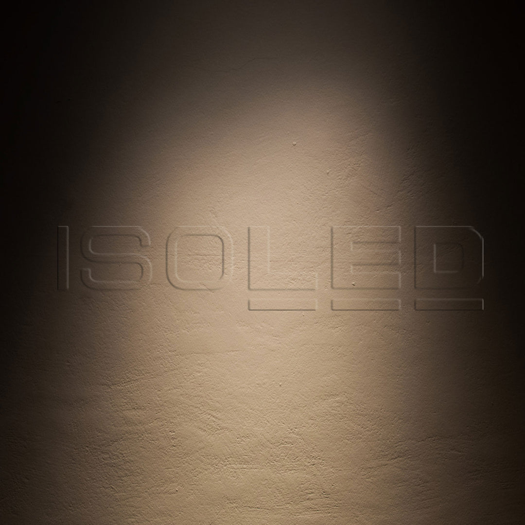 LED recessed light grid line white/black, dimmable, 30W, warm white