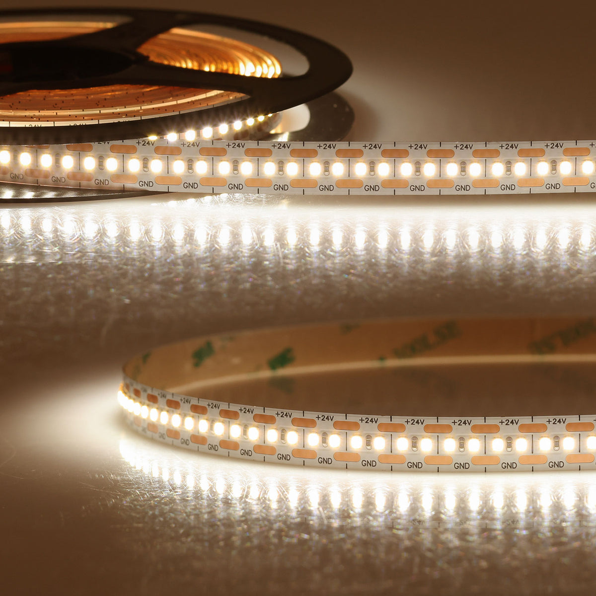 LED CRI927 Linear10 flex ribbon, 24V DC, 6W, IP20, 2700K, 20m roll, 180 LED/m