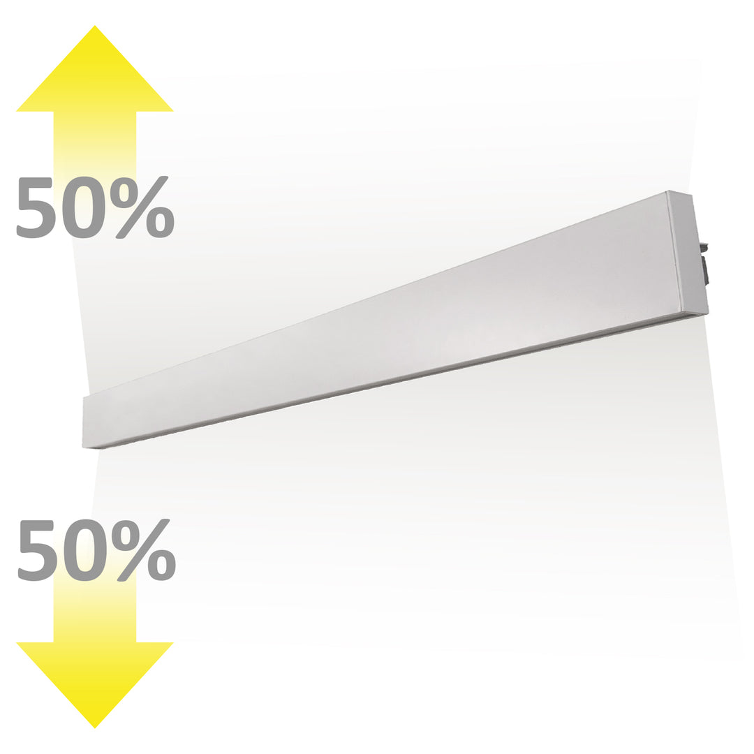 LED wall light Linear Up&amp;Down 900, 910mm, 30W, IP40, white, warm white
