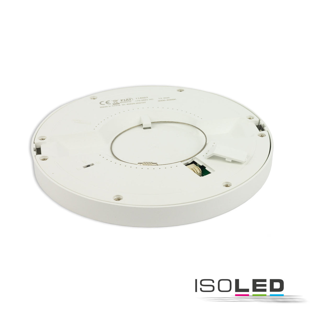 LED Aufbau/Einbauleuchte Slim Flex, 6W, schwarz, ColorSwitch 3000|3500|4000K