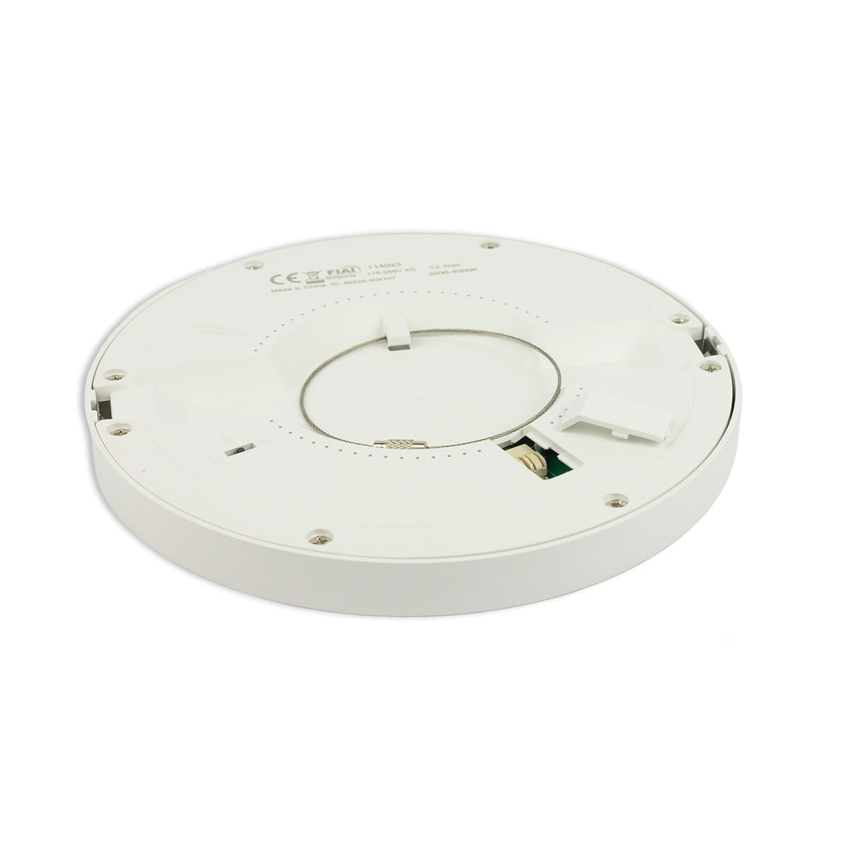 LED surface-mounted/recessed light Slim Flex, 18W, brushed nickel, ColorSwitch 3000|3500|4000K
