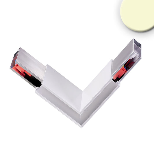 90° prismatic corner connector for Linear Up&amp;Down pendant light, 3W, white, warm white