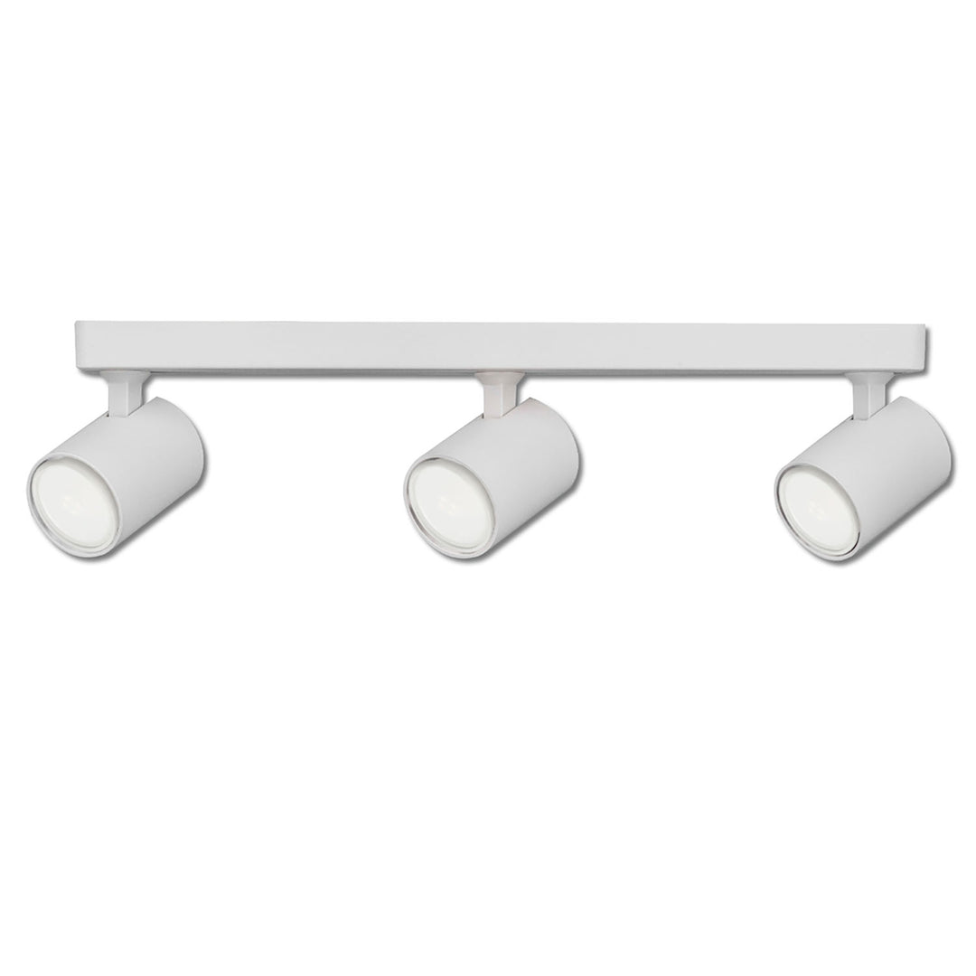 Wall/ceiling light GU10 Triple, IP20, white, bulb not included