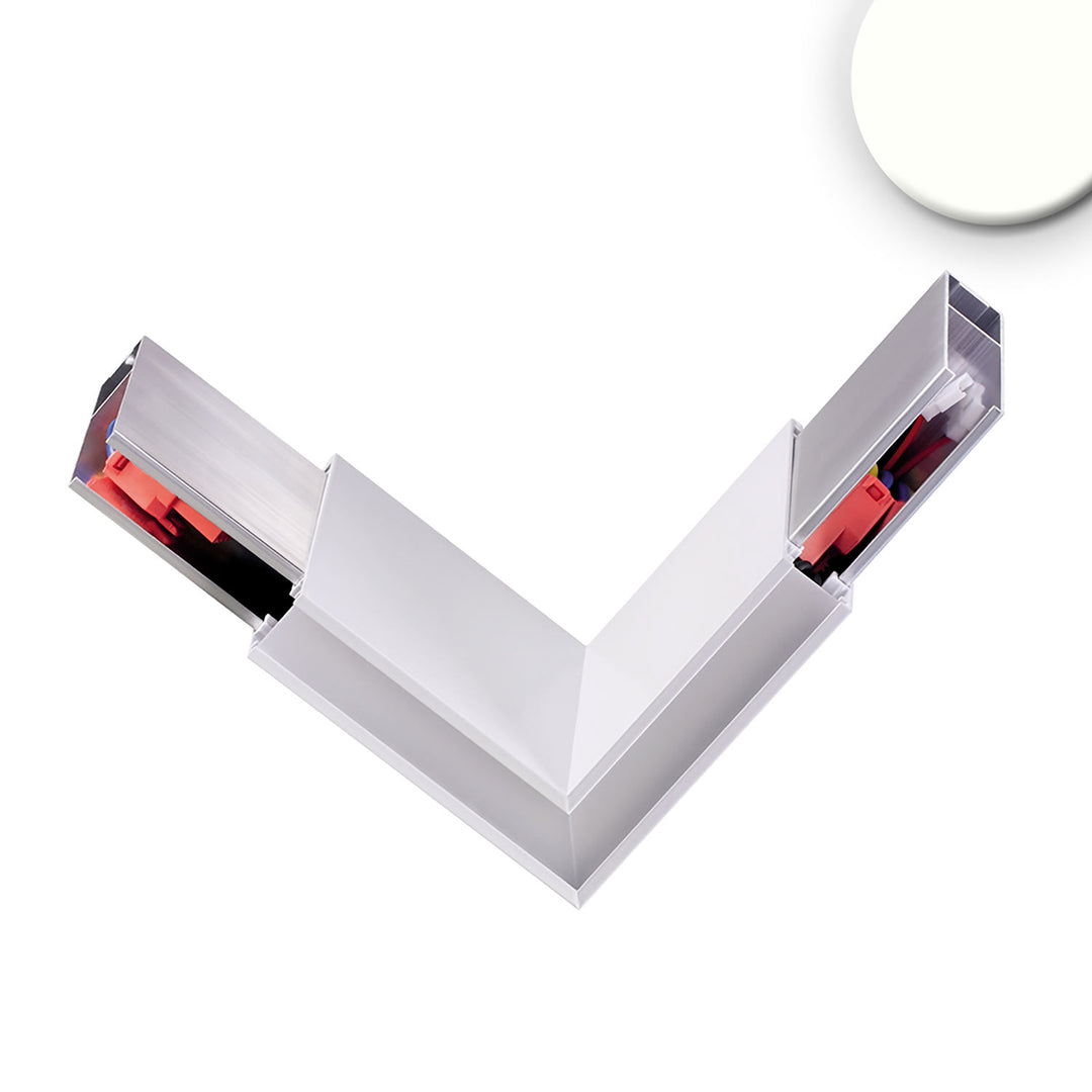 90° prismatic corner connector for Linear Up&amp;Down pendant light, 3W, white, neutral white