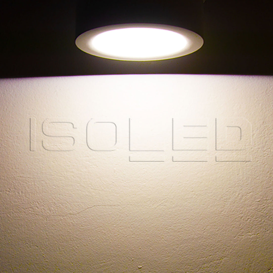 LED surface-mounted light LUNA 18W, white, round, DN173, indirect light, warm white, dimmable