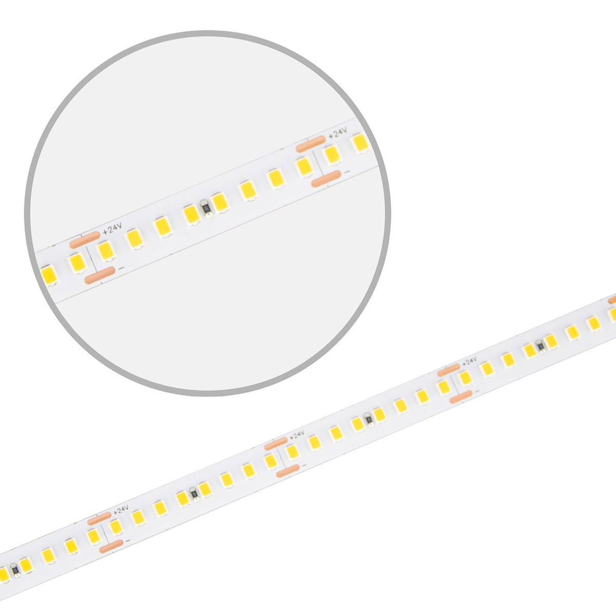LED HEQ960 Flexband High Bright, 24V DC, 17W, IP20, 6000K, 160 lm/W, 5m roll, 160 LED/m