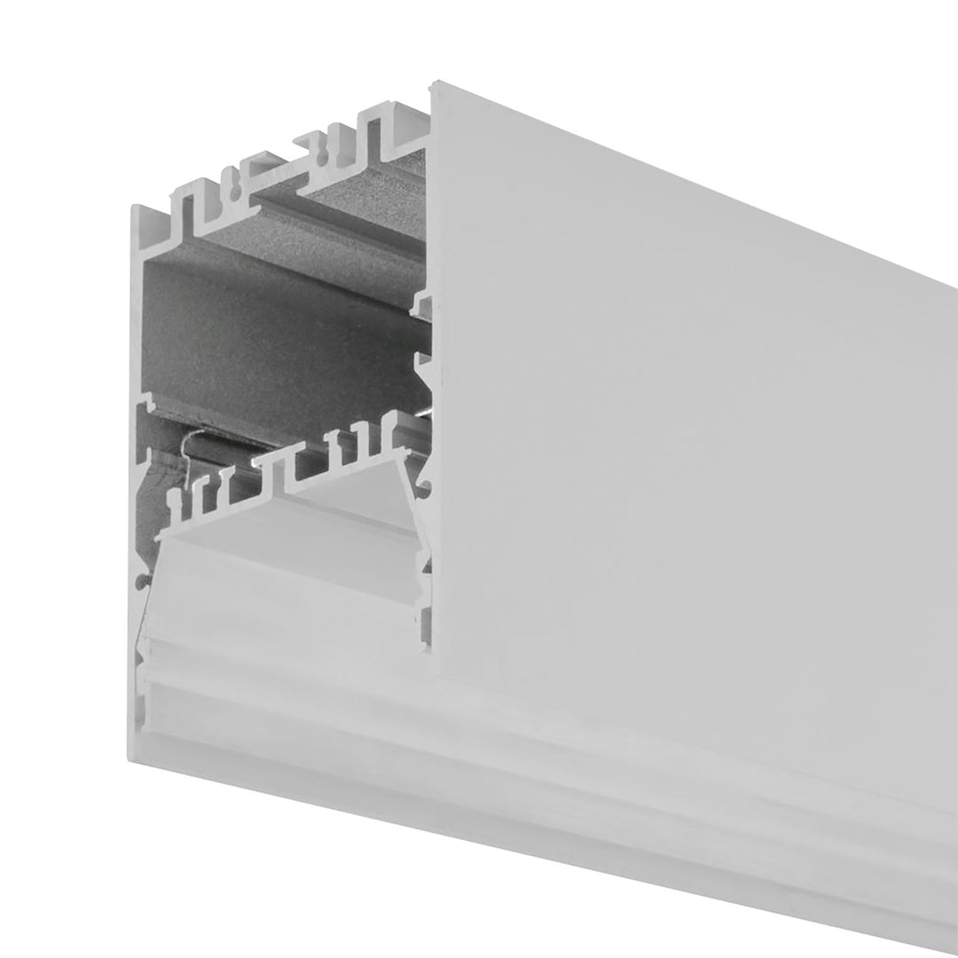 LED Leuchtenprofil LAMP40 Up&Down Aluminium silber pulverbeschichtet, 200cm