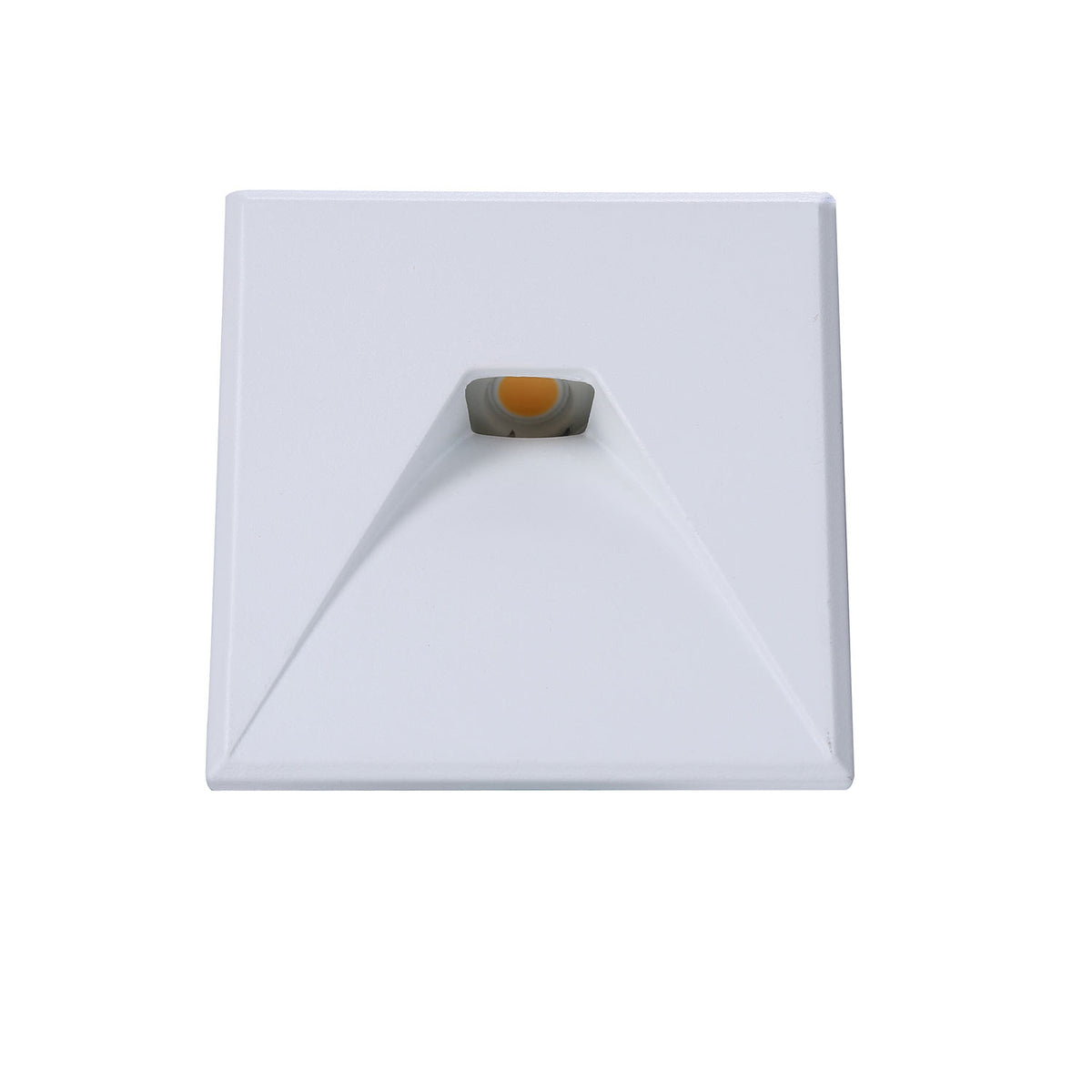 Aluminum square cover, 2 white, for Sys-Wall68