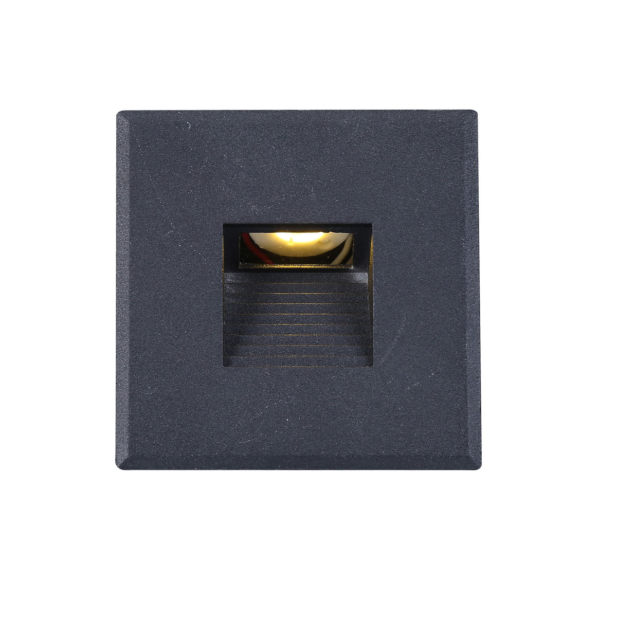 Cover Aluminium eckig 3 schwarz für Sys-Wall68