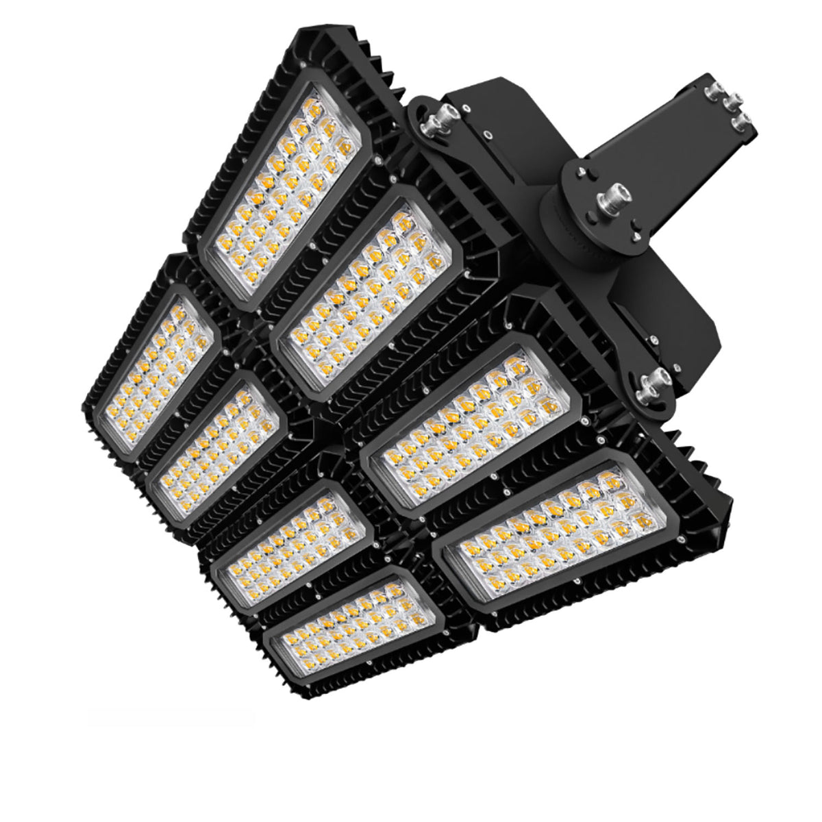 LED floodlight system 900W, 130x40°, 4 modules (light points), DALI dimmable, 4000K, IP66