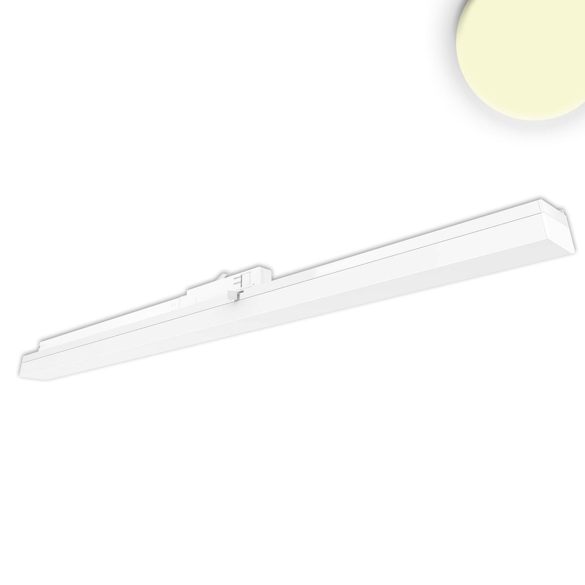 3-Phasen Linearleuchte 1200mm, 40W, 110°, weiß matt, 3000K
