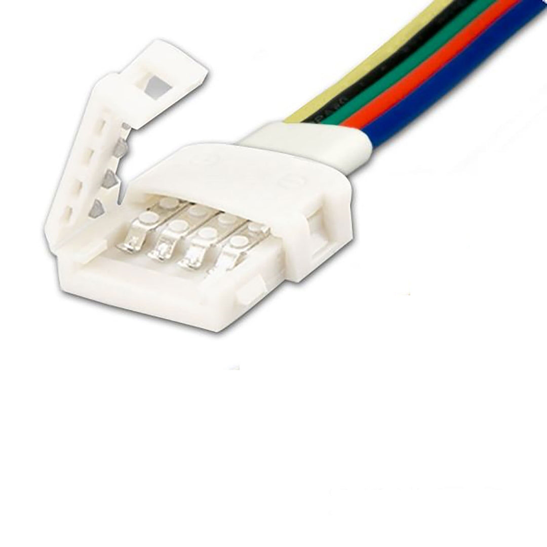 Clip cable connector (max. 5A) C1512 for 5-pin IP20 flex strips with a width of 12mm and a pitch >12mm