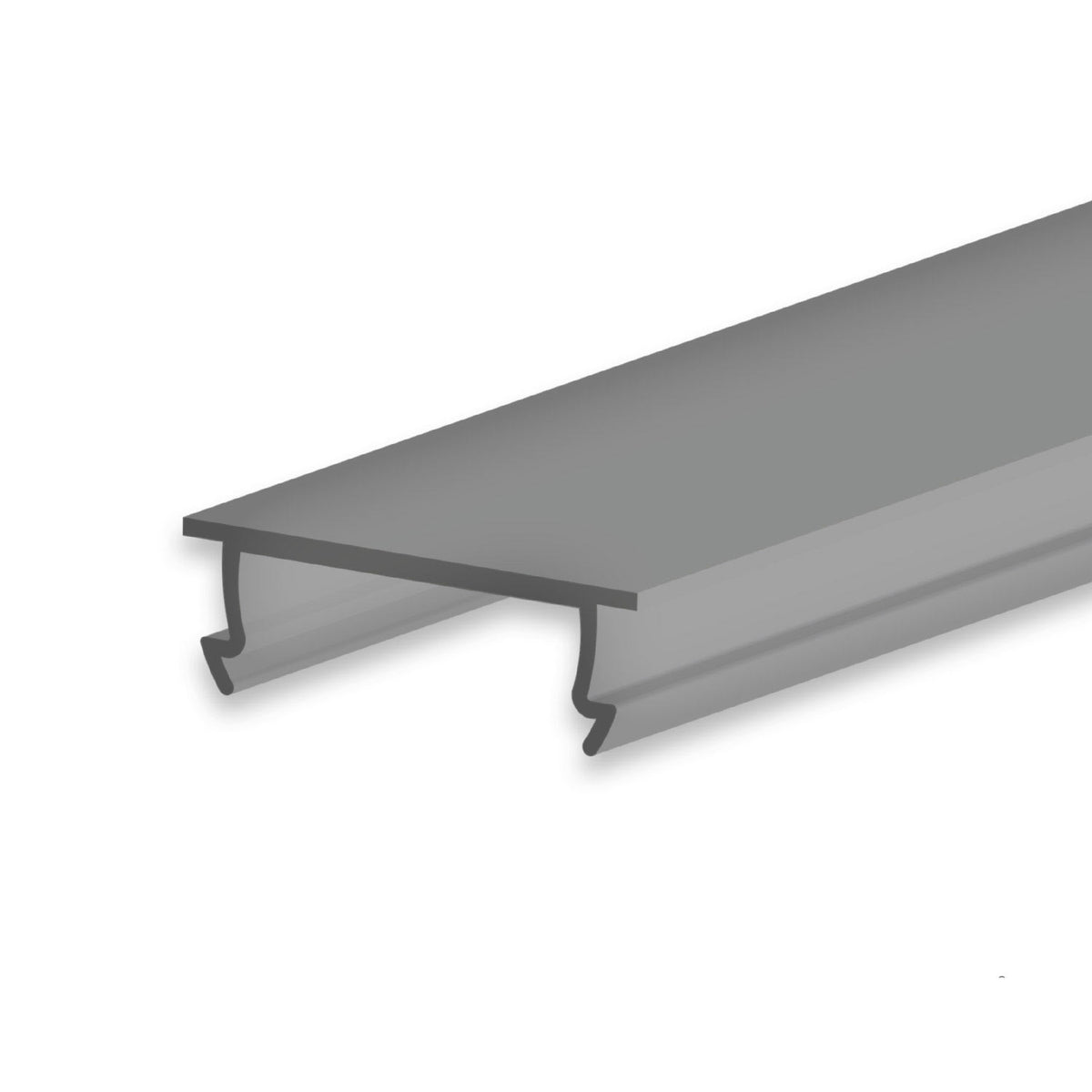 Cover COVER48 black/matt 300cm for profile PURE12/PURE14/STAIRS13