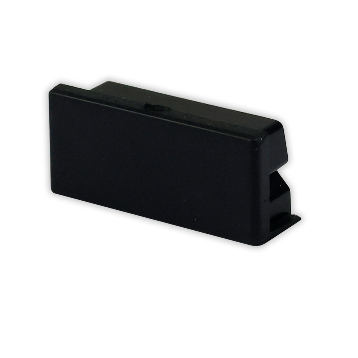 End cap EC75B black for profile PURE14 S, 1 pc