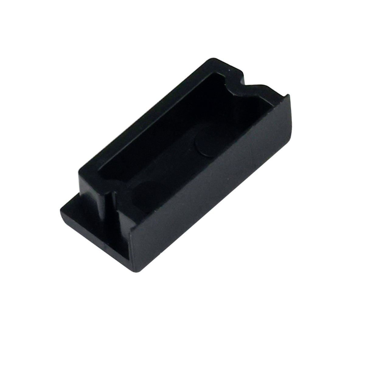 End cap EC75B black for profile PURE14 S, 1 pc