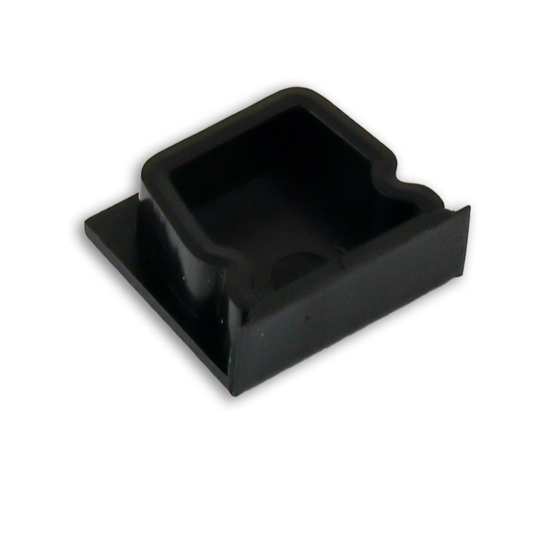 End cap EC81B black for profile SURF10, 1 piece