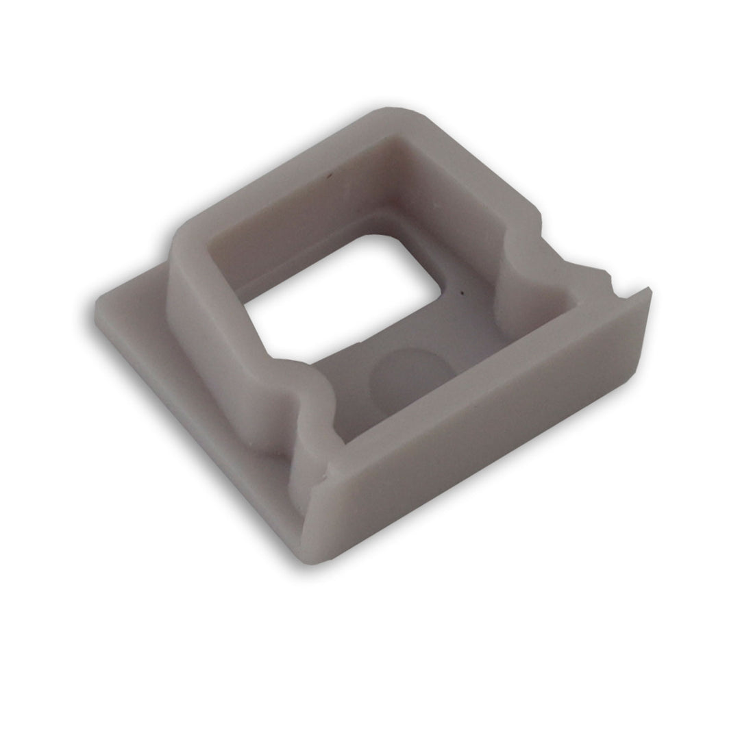 End cap EC82 for SURF10 profile with cable entry, 1 piece