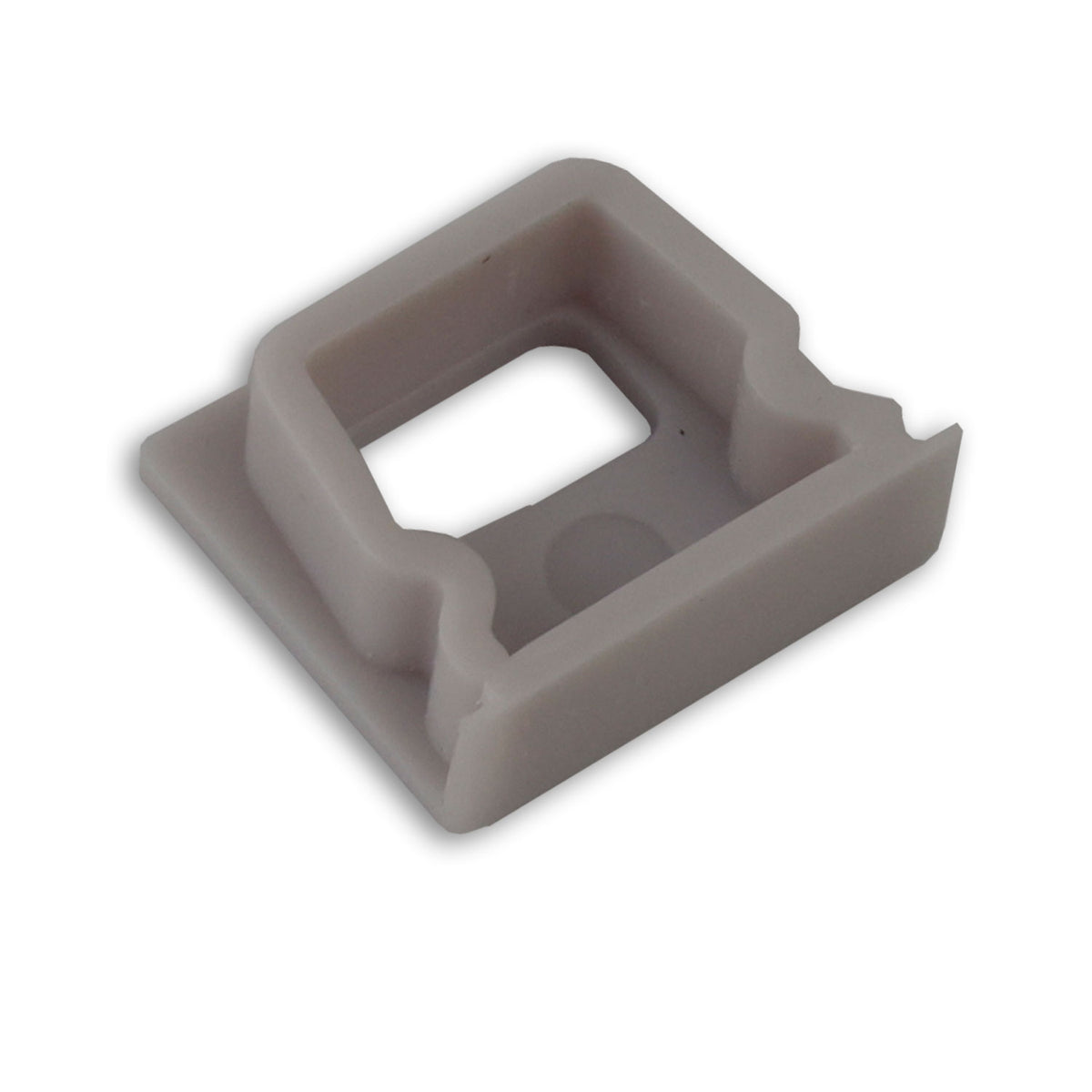 End cap EC82 for SURF10 profile with cable entry, 1 piece