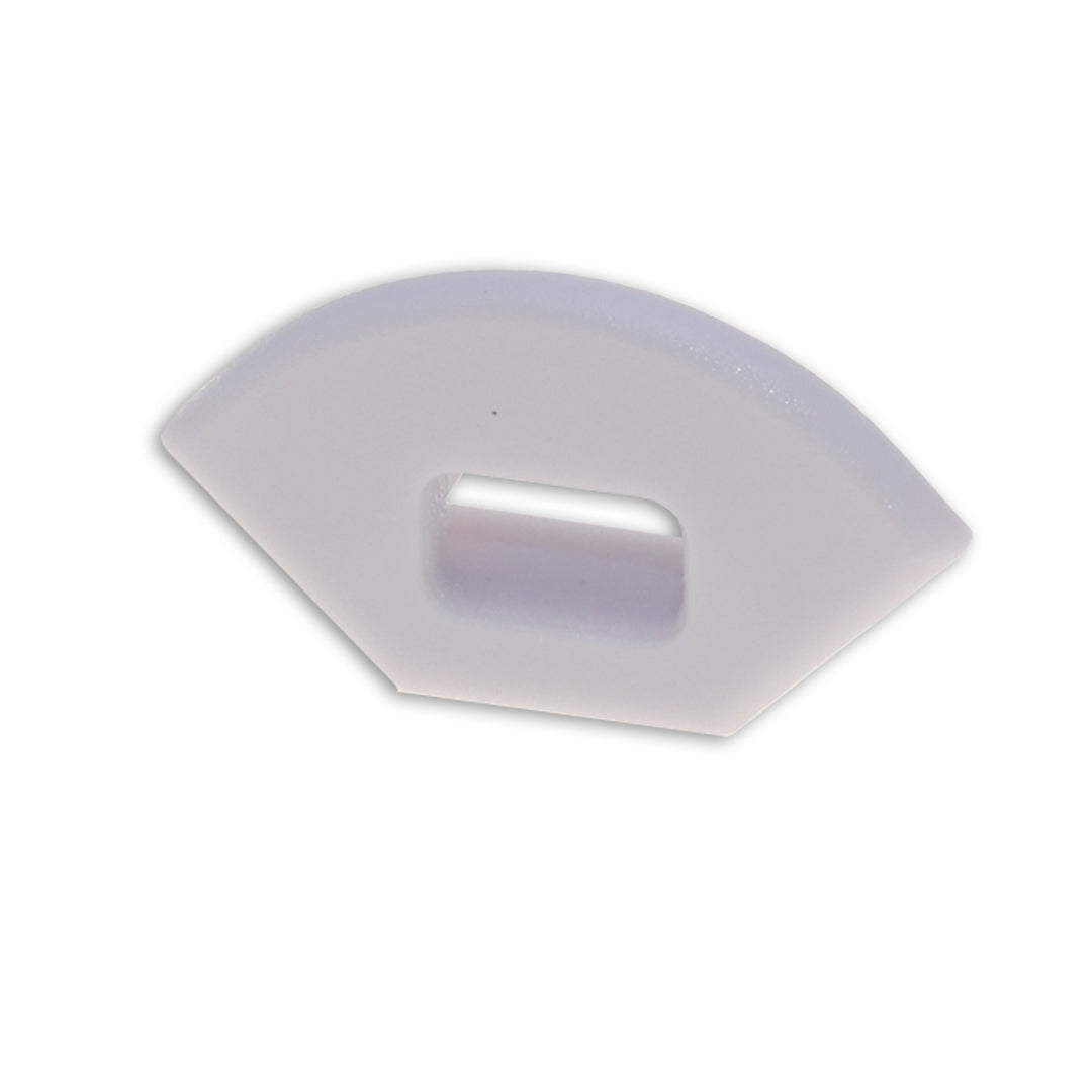 Endkappe EC88 für Profil CORNER10 SLIM mit Kabeldurchführung, 1 STK