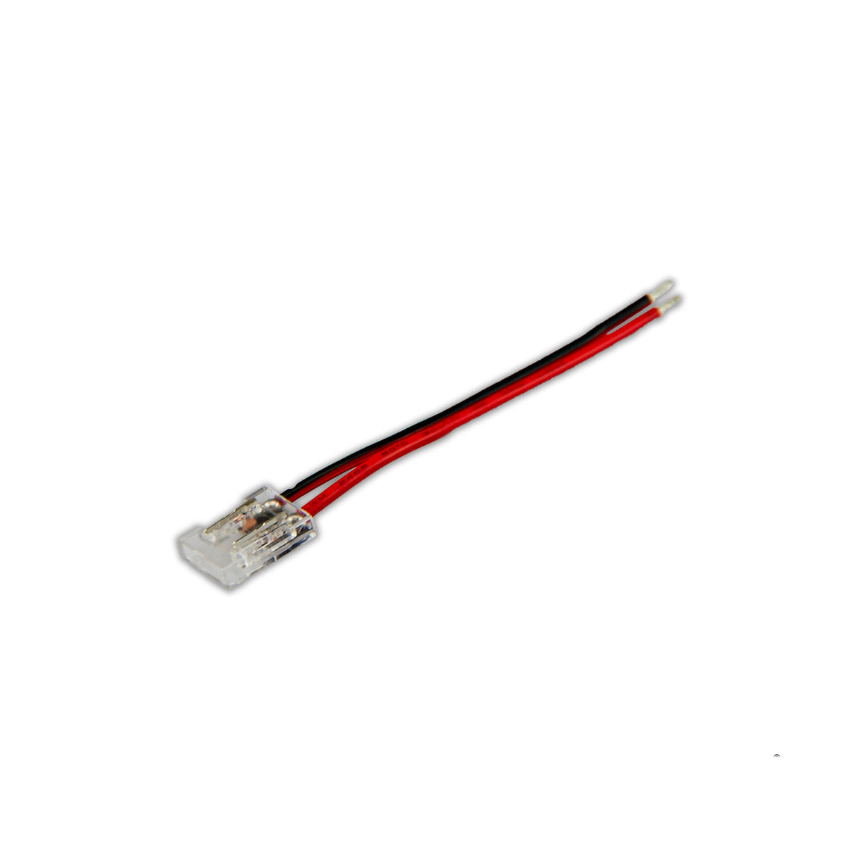 Universal contact cable connector (max. 5A) K2-210 for 2-pole IP20 flex strips with a width of 10mm