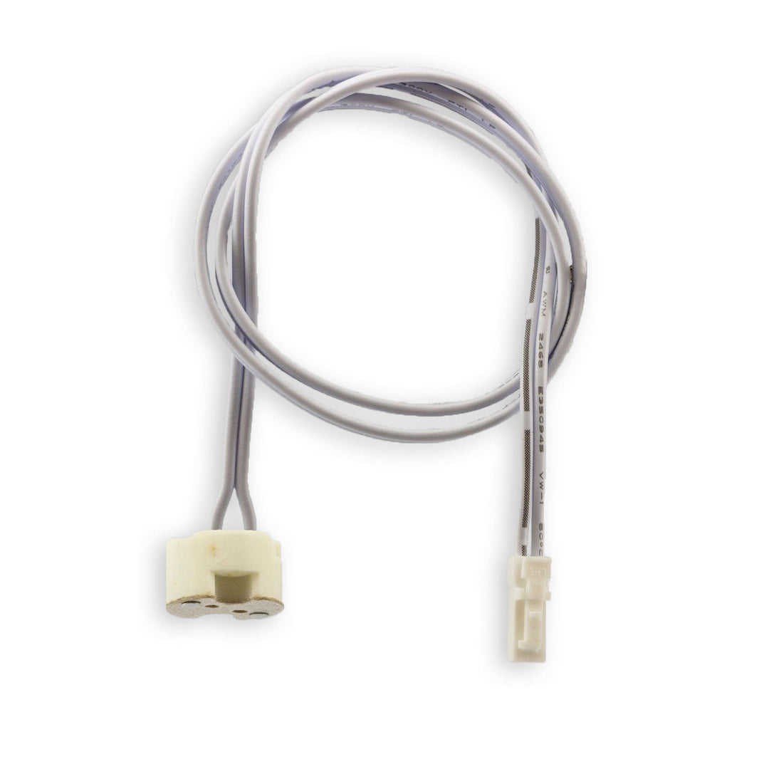 MiniAMP male connector to MR16/GU5.3 socket (max. 3A), 50cm
