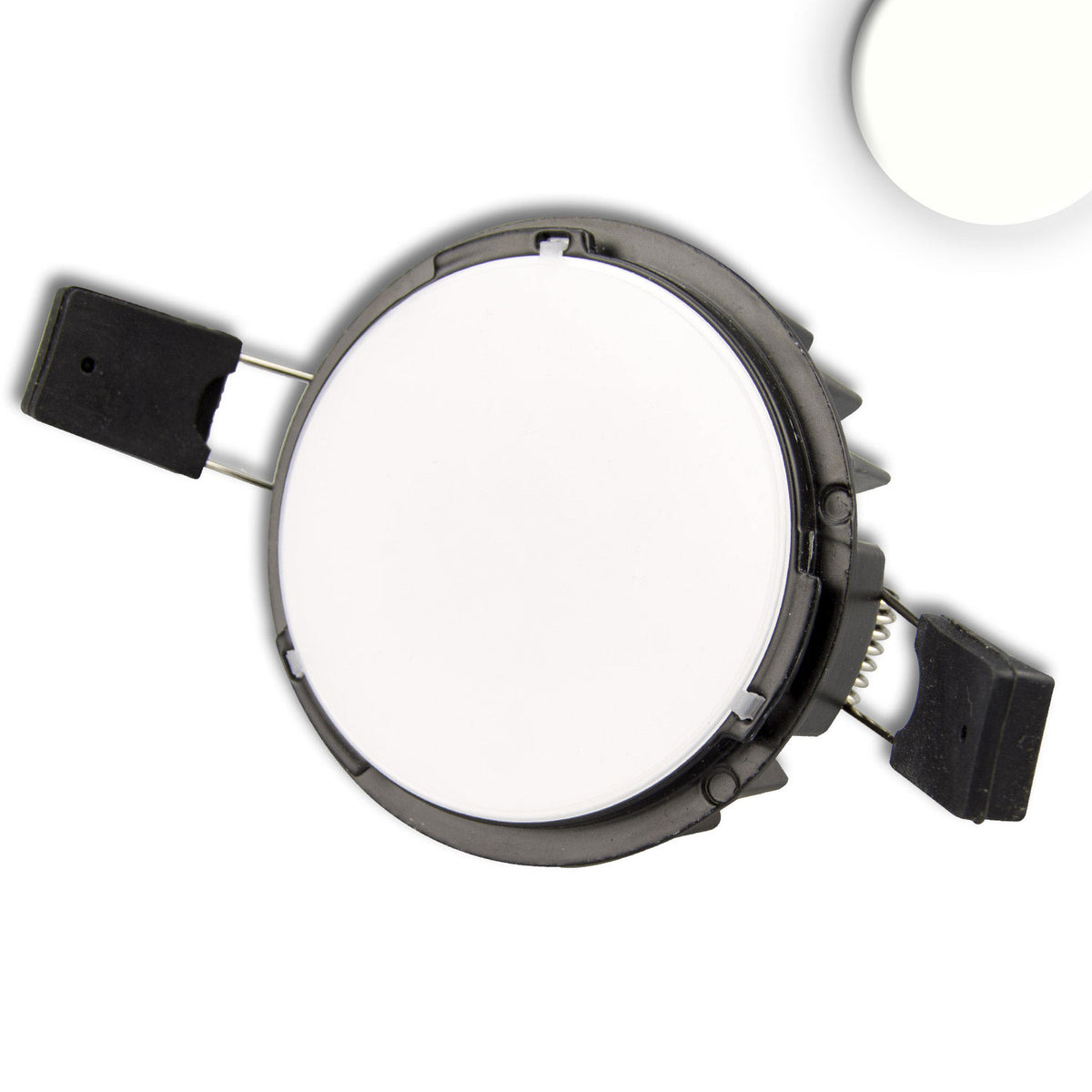 LED recessed spotlight Sys-90 MiniAMP, 10W, 24V DC 4000K, CRI92, dimmable (excl. cover)