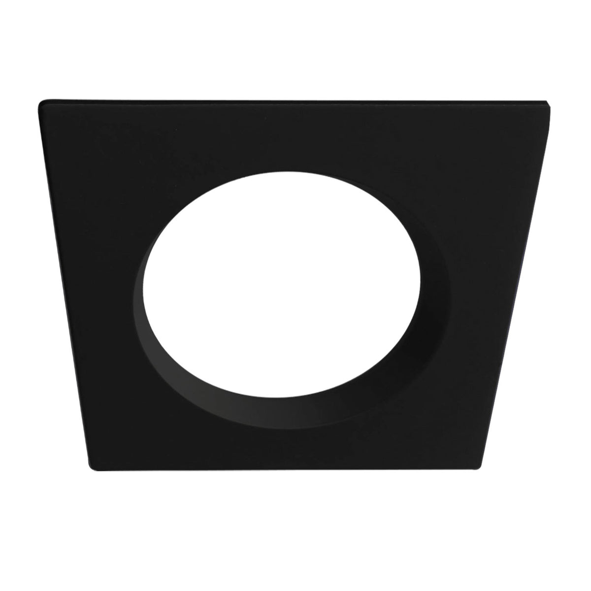 Recessed aluminum cover, black, for Sys-90