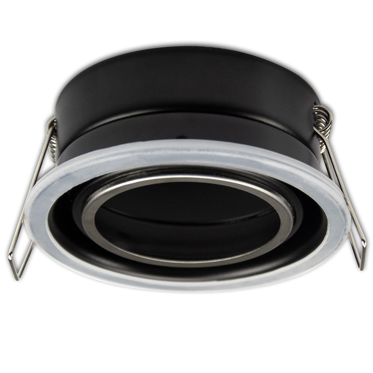 Recessed frame Sys-68 for GU10/MR16 light bulbs, IP20, incl. GU10 socket (excl. cover)