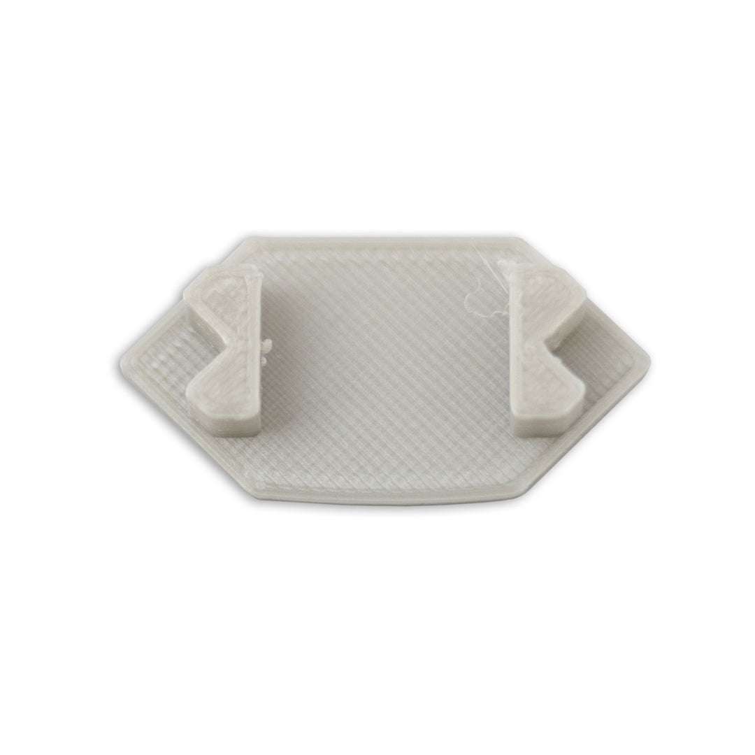 End cap E214 for LED drywall profile inside corner, 1 piece