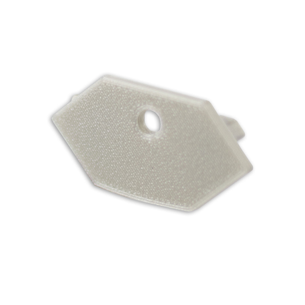 End cap E215 for LED drywall profile inside corner, with cable entry, 1 piece