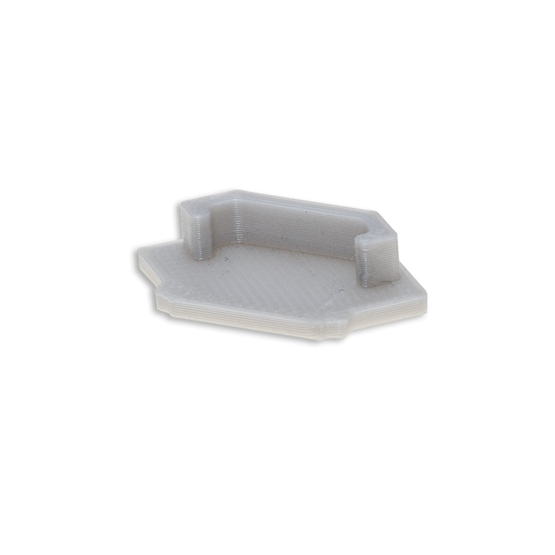 End cap E216 for LED drywall profile, external corner, 1 piece