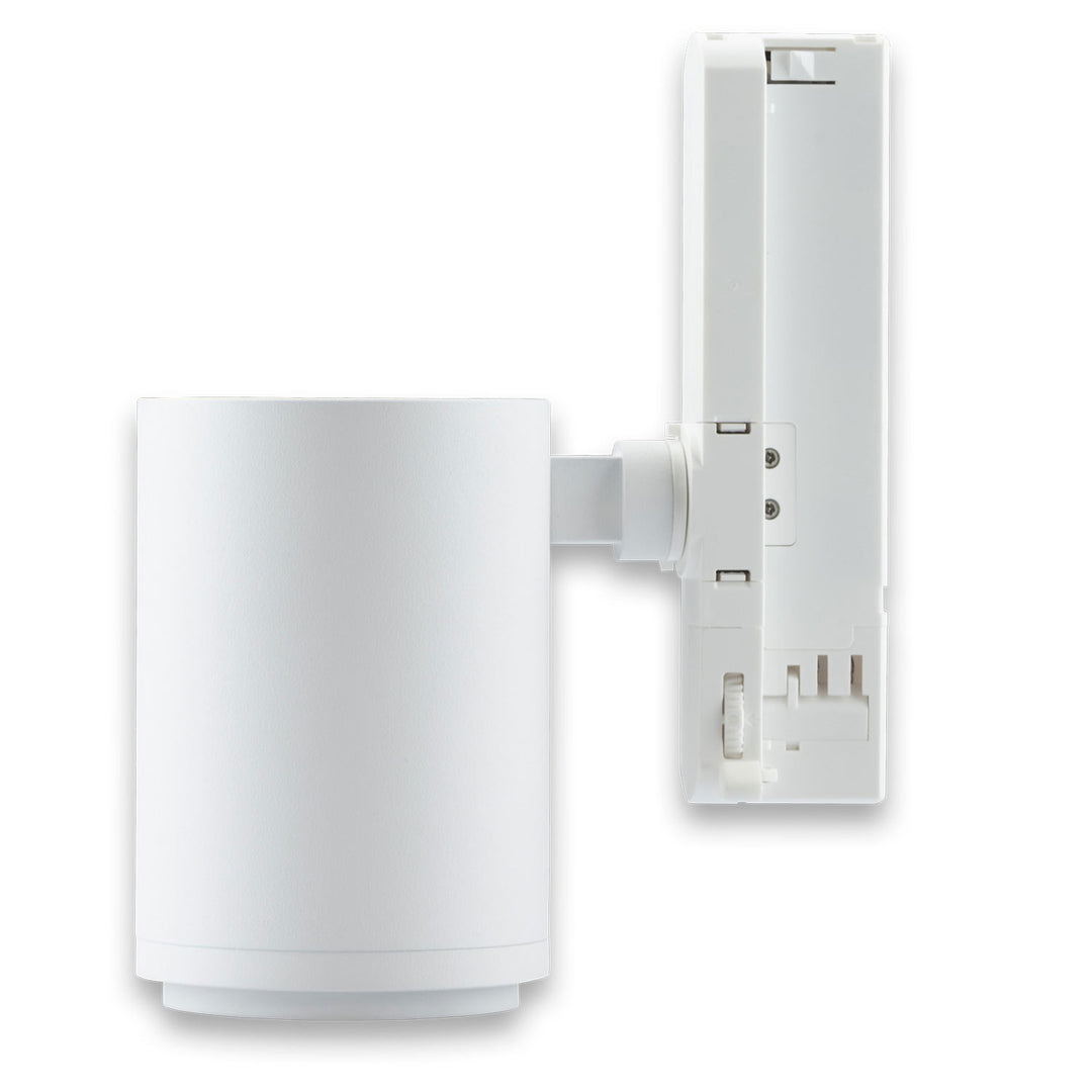 3-phase track spotlight, focusable, 34W, 20°-70°, matte white, Bread 2700K