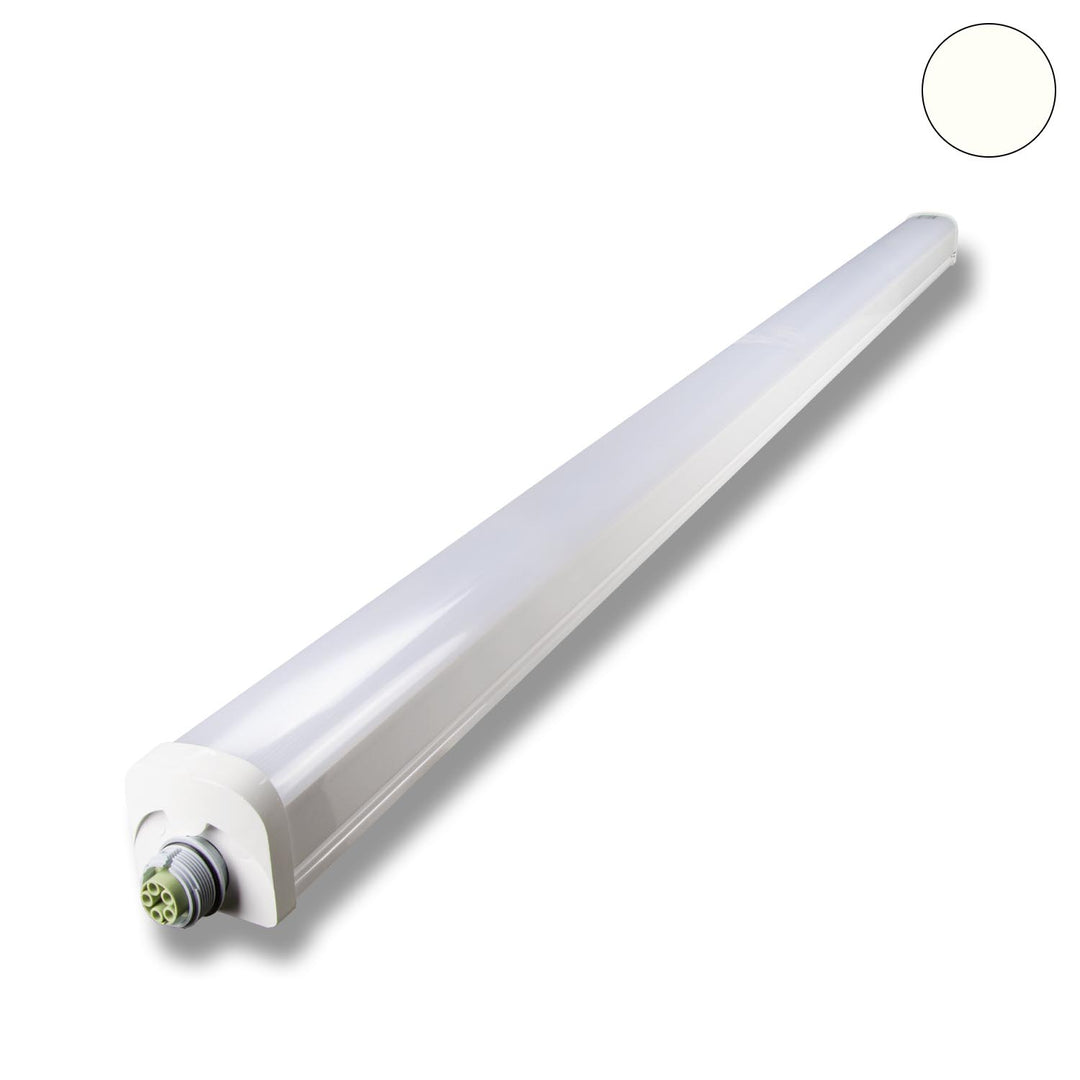 LED linear light Professional 150cm 60W, IP66, neutral white, DALI dimmable