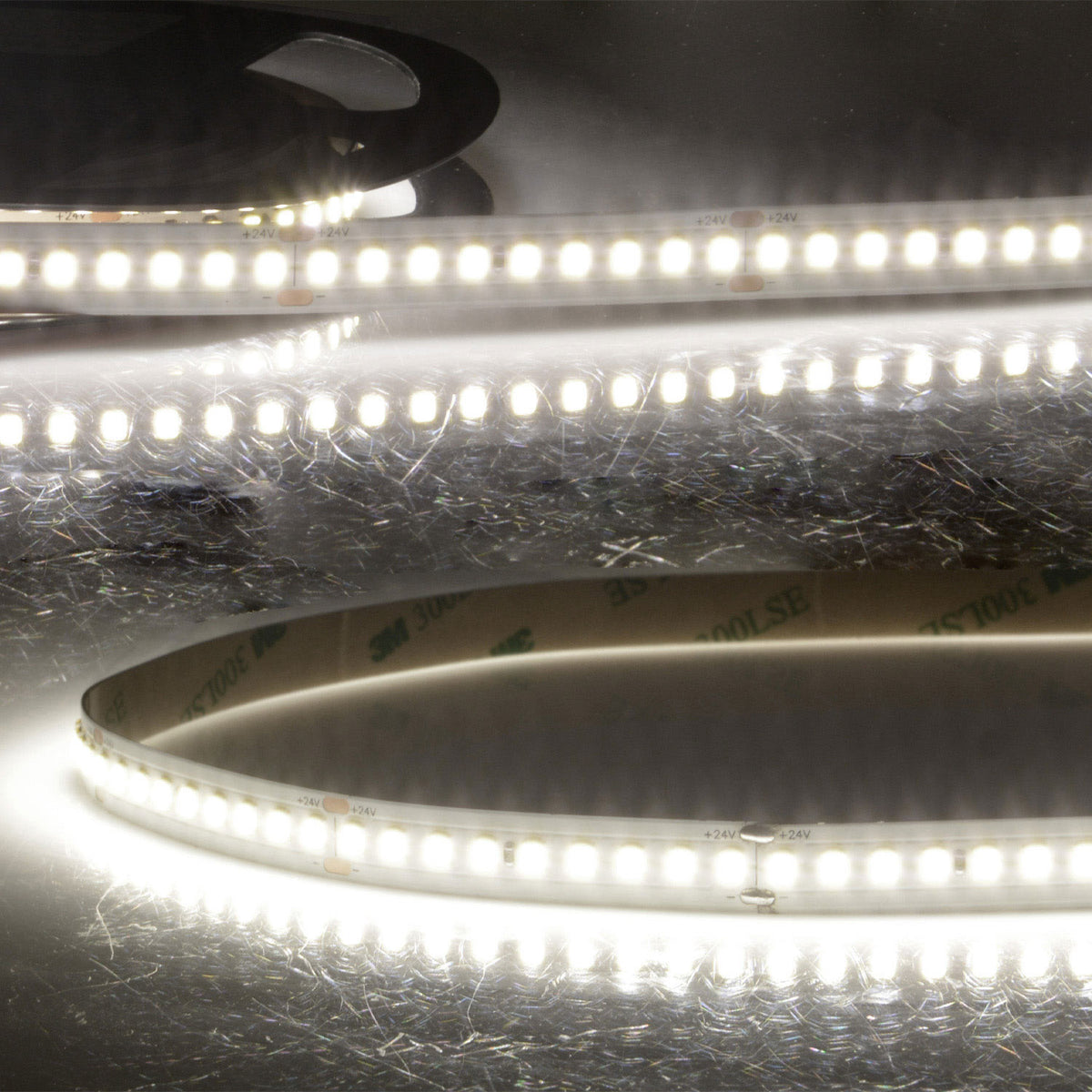 LED HEQ840 flex ribbon 200 lm/W, 24V DC, 9W, IP20, 4000K, 5m roll, 180 LED/m
