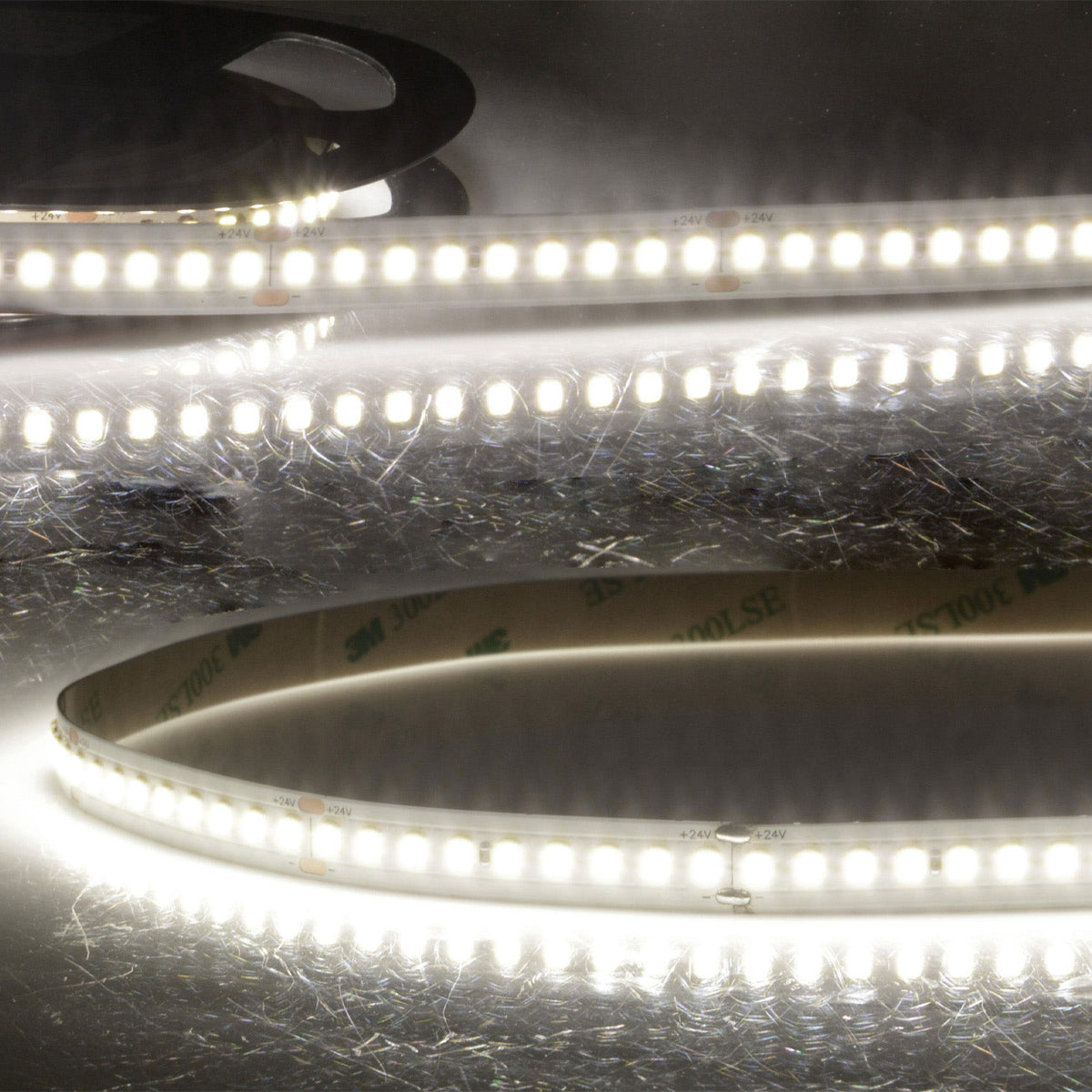 LED HEQ840 flex ribbon 200 lm/W, 24V DC, 6W, IP20, 4000K, 5m roll, 180 LED/m