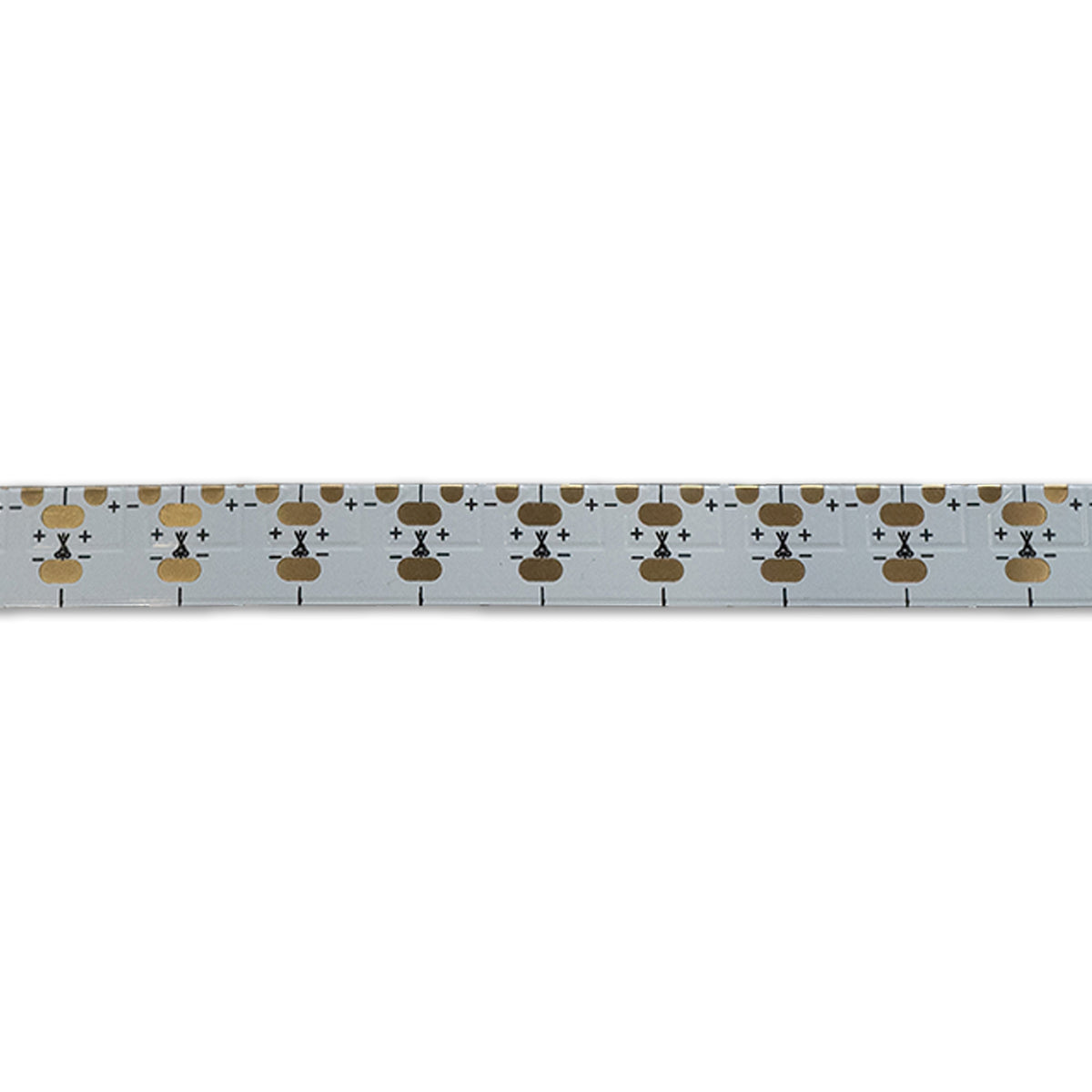 Corner connector PCB for soldering in 10mm flexible ribbon cable, 2-pole, 50 pieces per roll