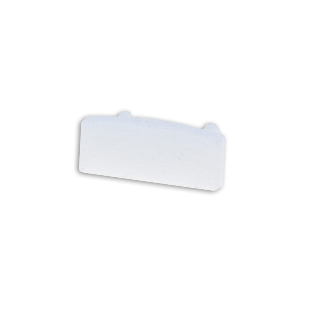 End cap EC98 for GROUND-IN10 profile, white