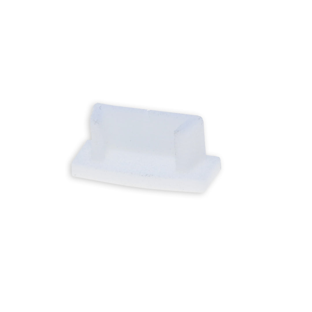 End cap EC98 for GROUND-IN10 profile, white