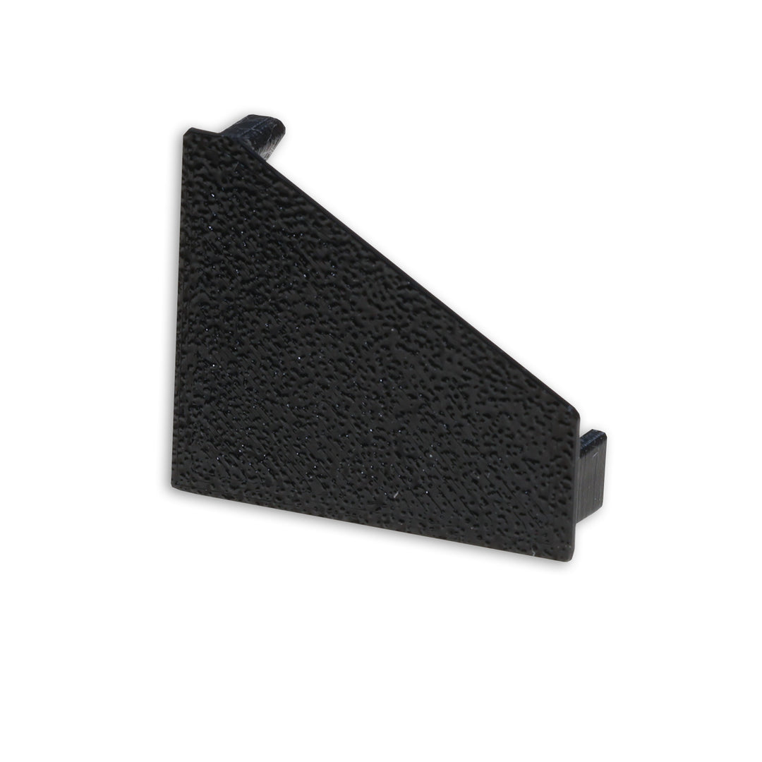 Endkappe EC110L schwarz für Profil CORNER18, links 1 STK