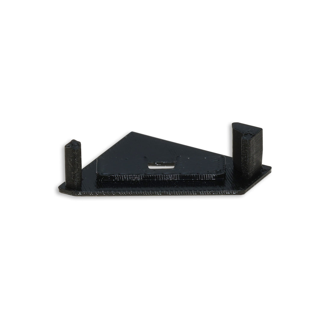 End cap EC111L black for profile CORNER18 with cable entry, left 1 pc.