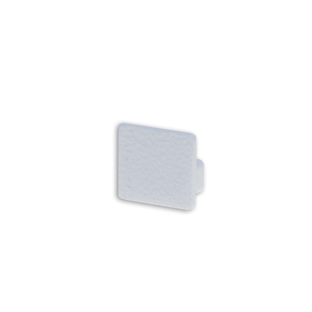 End cap EC218 white for LED tile profile UP8