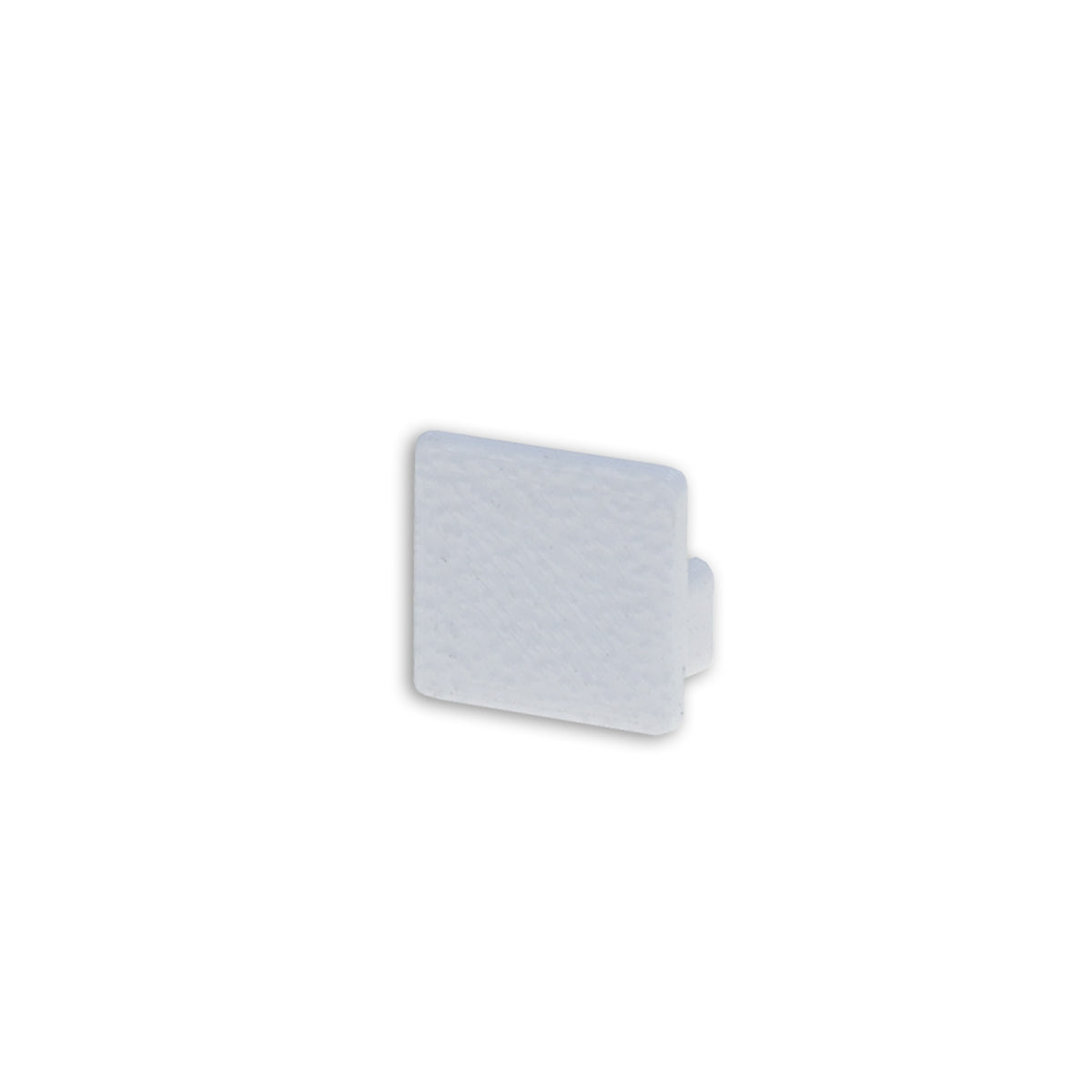 End cap EC218 white for LED tile profile UP8