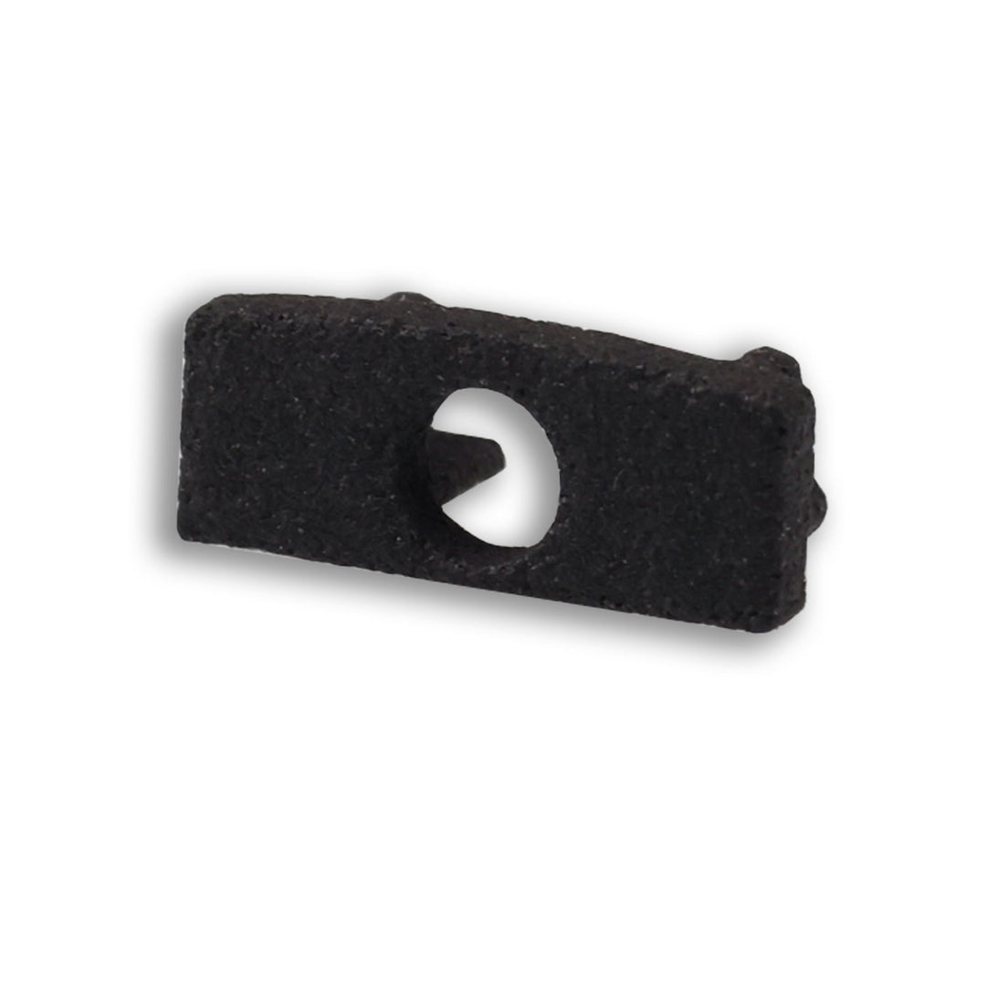 End cap EC224 for MINI-AB V2 profile, black, with cable entry, 1 piece