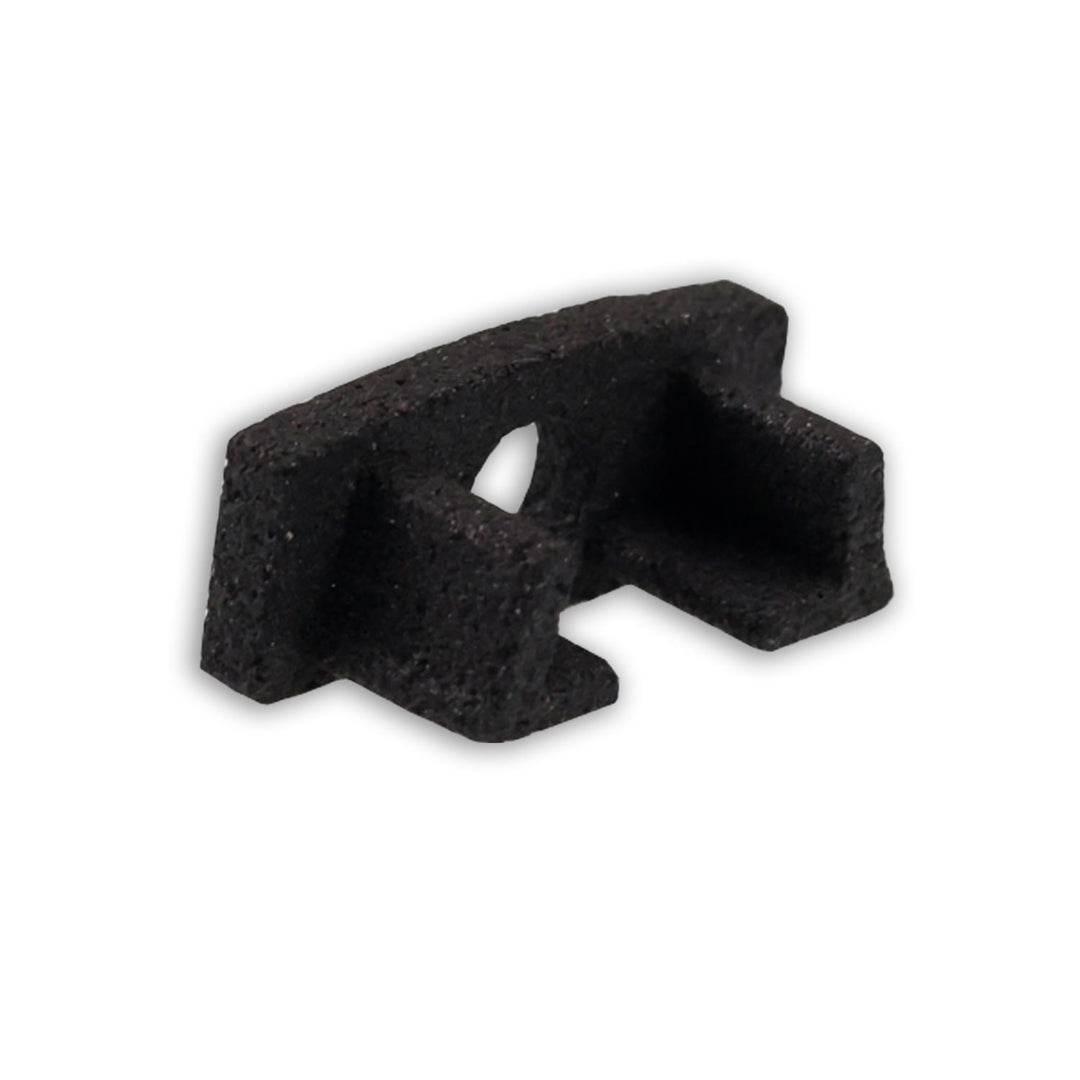 End cap EC224 for MINI-AB V2 profile, black, with cable entry, 1 piece