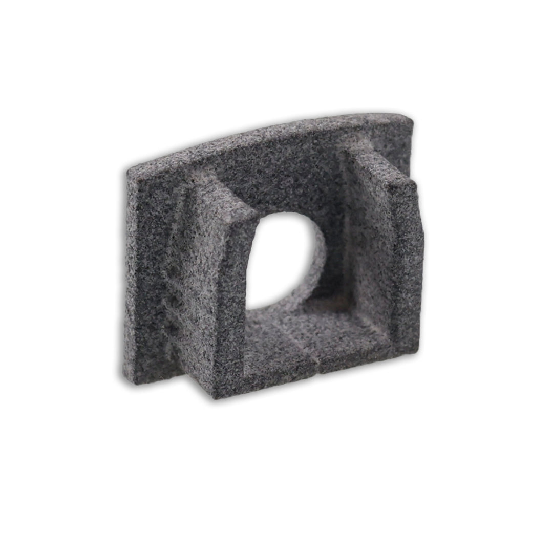 End cap EC226 for MAXI-AB V2 profile, grey, with cable entry, 1 piece