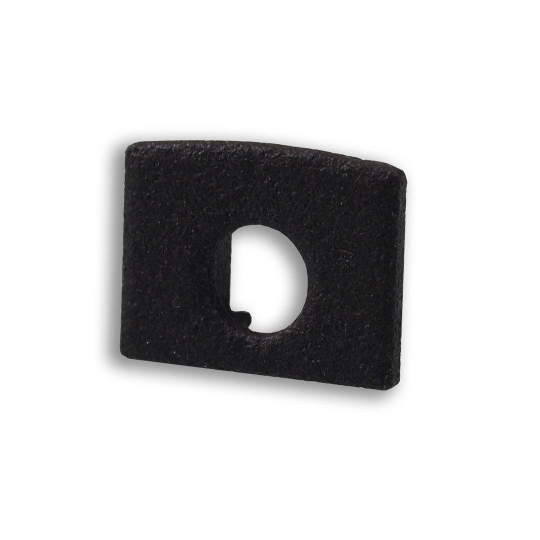 End cap EC226 for MAXI-AB V2 profile, black, with cable entry, 1 piece