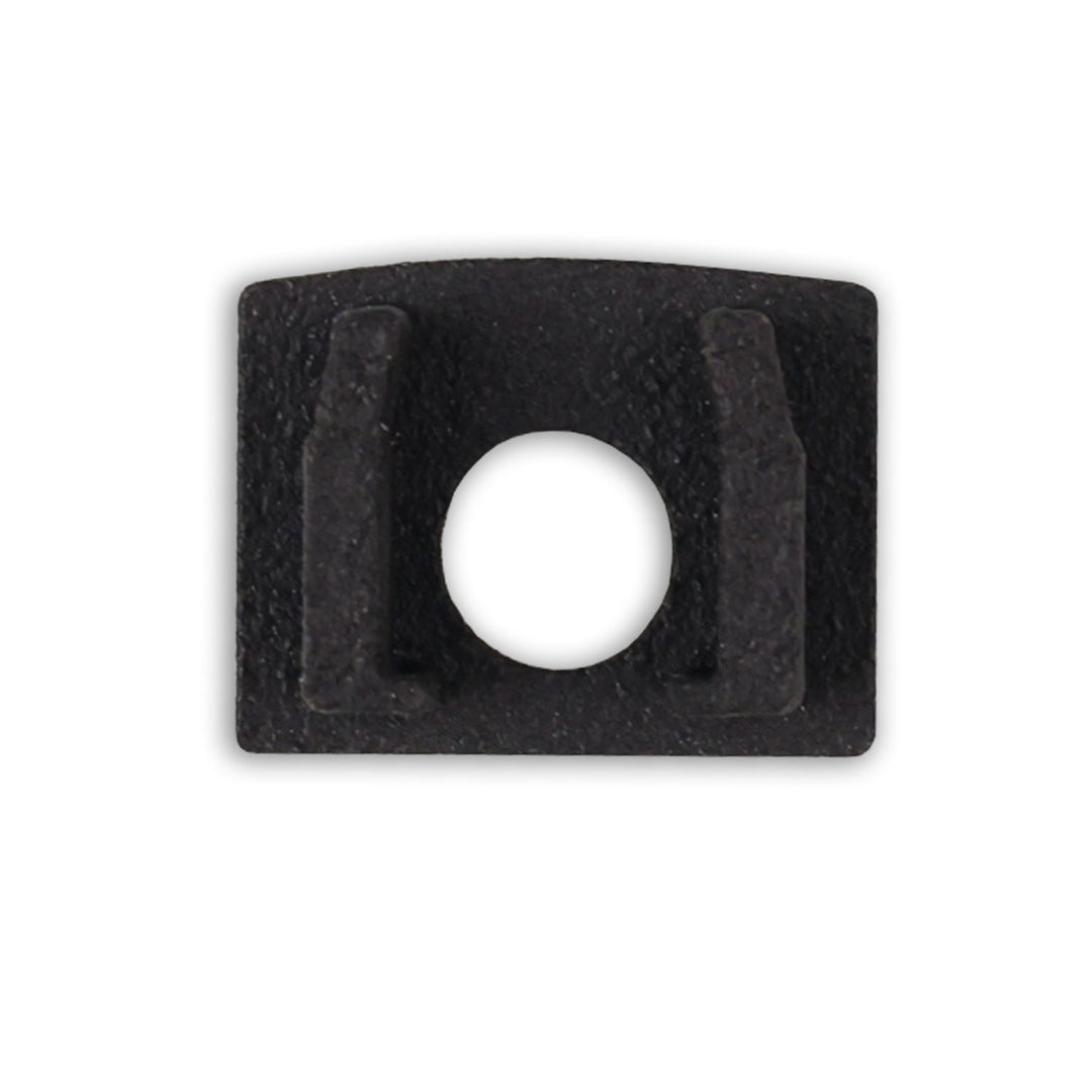 End cap EC226 for MAXI-AB V2 profile, black, with cable entry, 1 piece