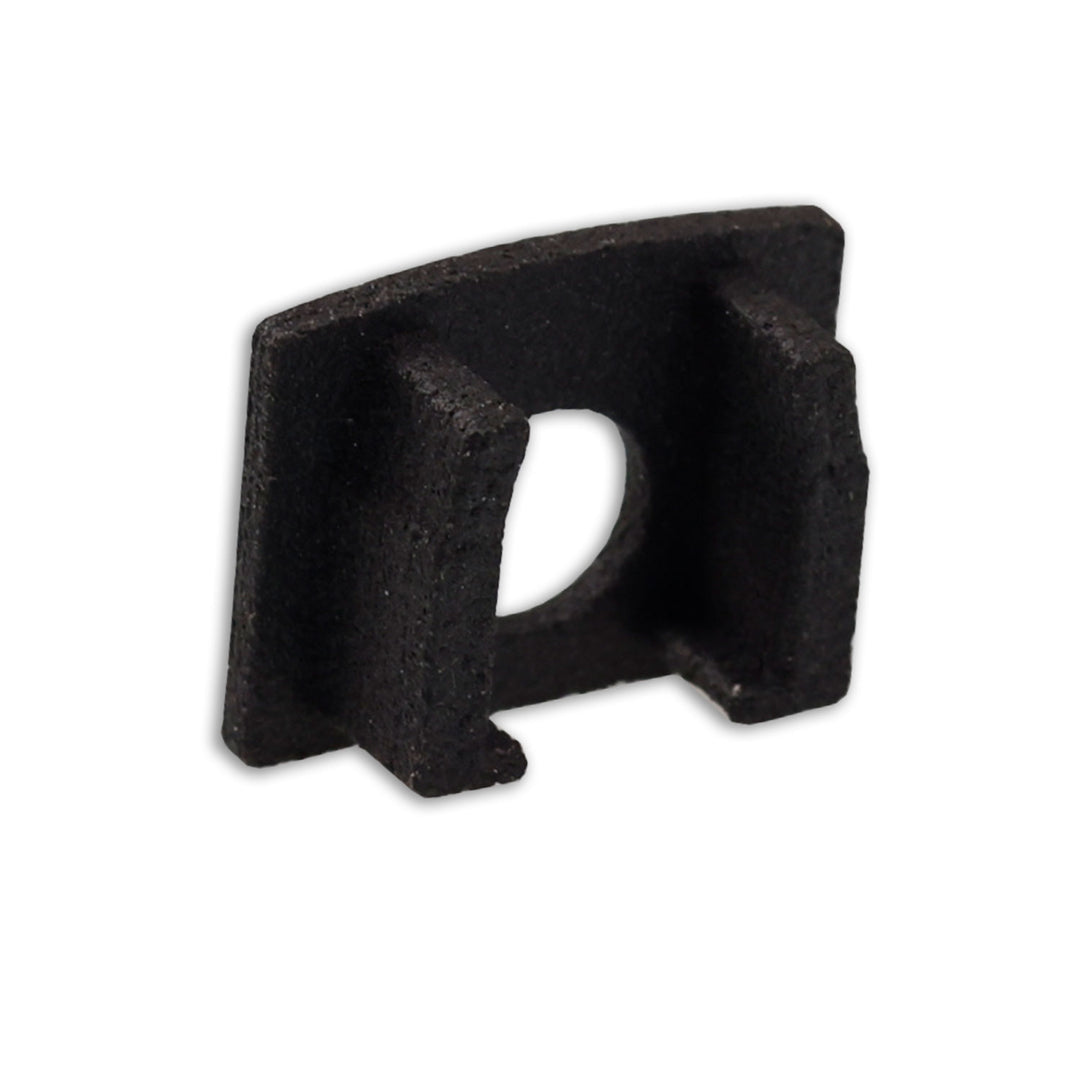 End cap EC226 for MAXI-AB V2 profile, black, with cable entry, 1 piece